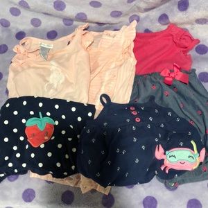 5 6month outfits Ralph Lauren and carters